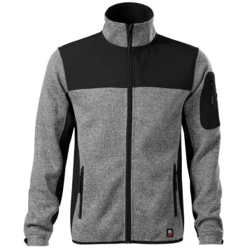 Jacheta barbati softshell Casual 550 Malfini Premium-Knit gray-C3-S