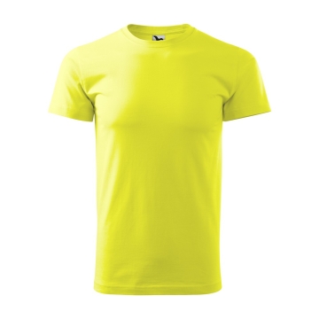 Tricou Heavy New 137 Malfini-Galben Neon-90-S