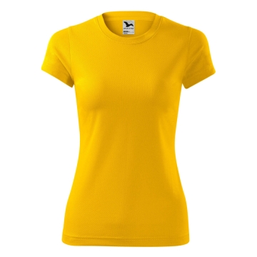 Tricou dama Fantasy 140 Malfini-Galben-04-S