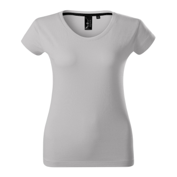 Tricou dama 154 Exclusie Malfini Premium-Silver gray-A4-XS
