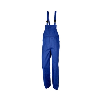 Pantaloni de lucru cu pieptar Vantaggio 164B Renania-Albastru Royal-XS