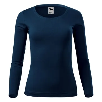 Tricou dama Fit-T LS 169 Malfini-Albastru marin-02 -S