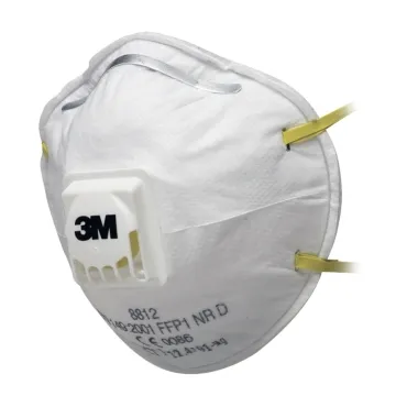 Semimasca protectie cu supapa Set 10 bucati FFP1 8812 3M