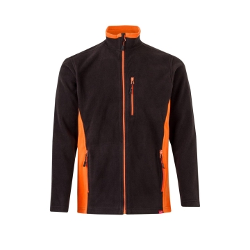 Jacheta polar unisex 201504 Velilla-BLACK/ORANGE - 00/16-XS
