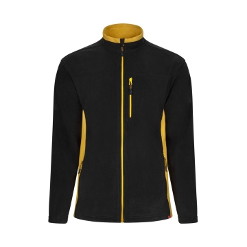 Jacheta polar unisex 201504 Velilla-BLACK/YELLOW - 00/17-XS