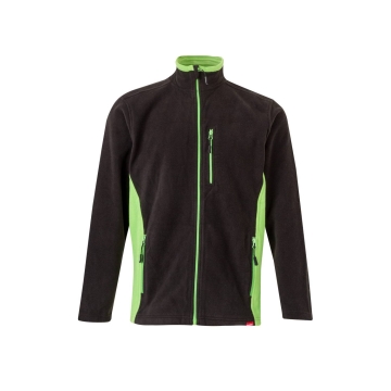 Jacheta polar unisex 201504 Velilla-BLACK/LIME GREEN - 00/25-XS