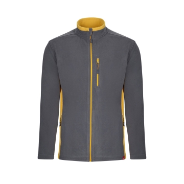 Jacheta polar unisex 201504 Velilla-GREY/YELLOW - 08/17-XS
