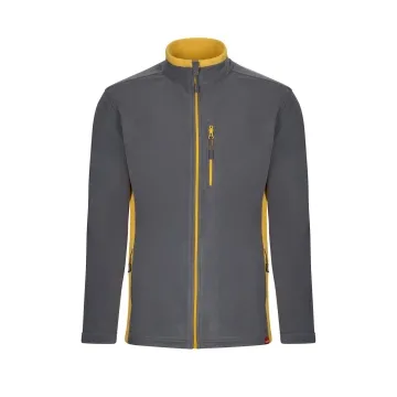 Jacheta polar unisex 201504 Velilla-GREY/YELLOW - 08/17-XS