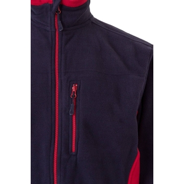 Jacheta polar unisex 201504 Velilla-NAVY BLUE/RED - 61/12-XS