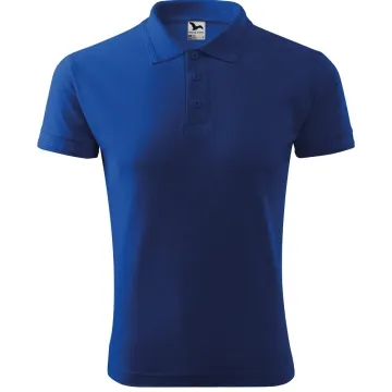 Tricou barbati Pique Polo 203 Malfini-Albastru regal-05-S