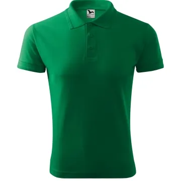 Tricou barbati Pique Polo 203 Malfini-Verde mediu-16-S