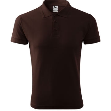 Tricou barbati Pique Polo 203 Malfini-Cafea-27-S