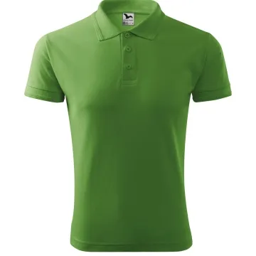 Tricou barbati Pique Polo 203 Malfini-Verde iarba-39-S