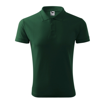 Tricou barbati Pique Polo 203 Malfini-Dark green- D3-S