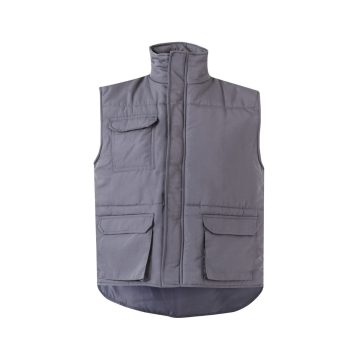 Vesta de protectie vatuita din poliester 205901 Velilla-Grey-08-S