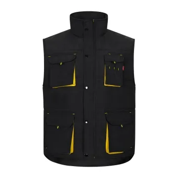 Vesta de protectie matlasata 205902 Velilla-BLACK/YELLOW - 00/17-S