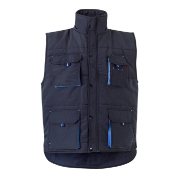 Vesta de protectie matlasata 205902 Velilla-NAVY BLUE/SKY BLUE - 61/05-S