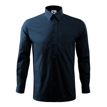 Camasa barbati Style LS 209 Malfini-Albastru marin-02 -S