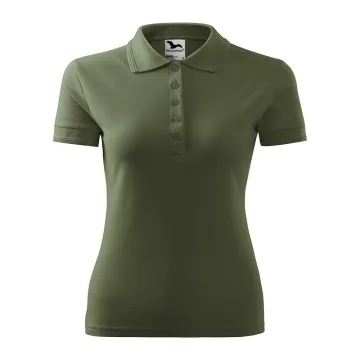 Tricou dama Pique Polo 210 Malfini-Khaki-09-XS