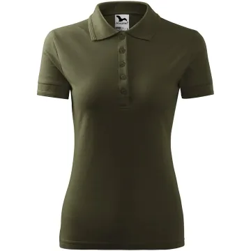 Tricou dama Pique Polo 210 Malfini-Military-69-XS