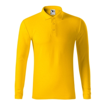 Tricou barbati Pique Polo LS 221 Malfini-Galben-04-S