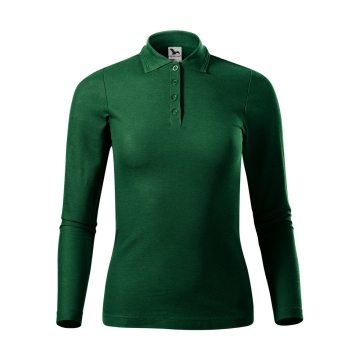 Tricou dama Pique Polo LS 231 Malfini-Dark green- D3-XS