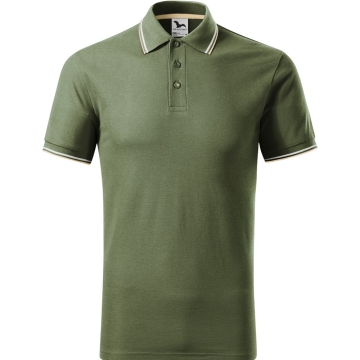 Tricou barbati polo Focus 232 Malfini -Khaki-09-S