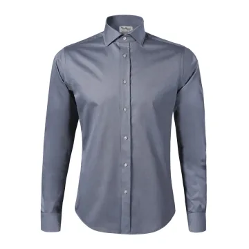 Camasa barbati Journey 264 Malfini Premium-Storm gray melange-C7-M
