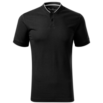 Tricou barbati polo Diamond 273 Malfini -Negru-01-S