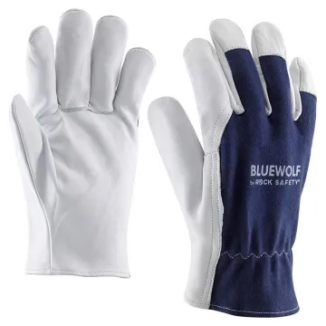 Manusi de protectie din piele de capra Bluewolf 3110-K Rock Safety