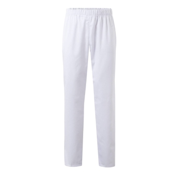 Pantaloni medicali albi unisex 334 Velilla
