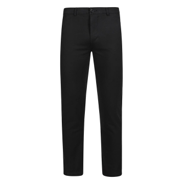 Pantaloni unisex Stretch Chino 403010S Velilla-Black-00-34