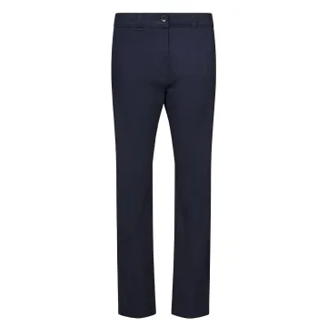 Pantaloni dama Stretch Chino 403012S Velilla-Navy Blue-61-34