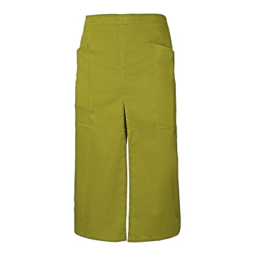 Sort lung profesional din tercot cu slit frontal si buzunare laterale 404209 Velilla -Hi-Vis Yellow-20