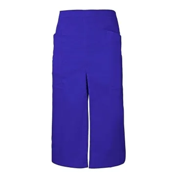Sort lung profesional din tercot cu slit frontal si buzunare laterale 404209 Velilla -Ultramarine Blue-62