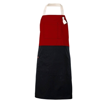 Sort cu pieptar din tercot in doua culori  404210B Velilla -Red-12