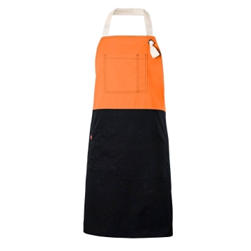 Sort cu pieptar din tercot in doua culori  404210B Velilla -Orange-16