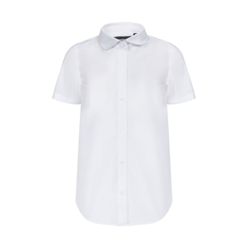 Camasa dama Sleeve cu maneci scurte, 65% poliester, 35% bumbac, densitate 115 gr/mp, 405010 Velilla-White-07-XS