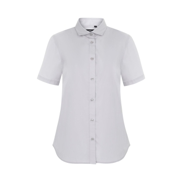 Camasa dama Sleeve cu maneci scurte, 65% poliester, 35% bumbac, densitate 115 gr/mp, 405010 Velilla-Ice Grey-58-XS