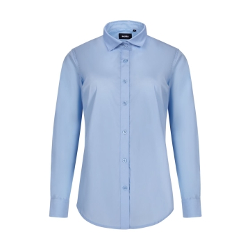 Camasa dama Sleeve cu maneci lungi, 65% poliester, 35% bumbac, densitate 115 gr/mp, 405011 Velilla-Sky Blue-05-XS