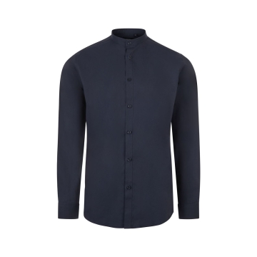 Camasa barbati tip tunica cu maneci lungi, densitate 115gr/mp, Sleeve stretch 405013S Velilla-Navy Blue-61-S