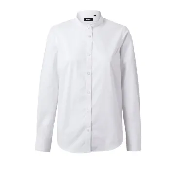 Camasa dama tip tunica cu maneci lungi, densitate 115gr/mp, Sleeve stretch 405015S Velilla-White-07-XS
