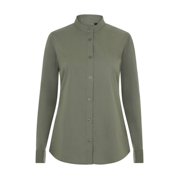 Camasa dama tip tunica cu maneci lungi, densitate 115gr/mp, Sleeve stretch 405015S Velilla-Light Olive Green -35-XS