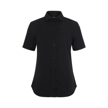 Camasa dama Stretch cu maneci scurte, densitate 115gr/mp, 405016S Velilla-Black-00-XS