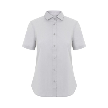 Camasa dama Stretch cu maneci scurte, densitate 115gr/mp, 405016S Velilla-Ice Grey-58-XS