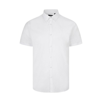 Camasa barbati Stretch Oxford cu maneci scurte 405024S Velilla-White-07-S