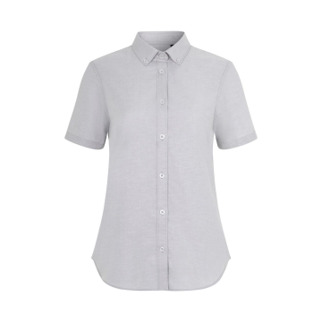Camasa dama Stretch Oxford cu maneci scurte 405025S Velilla-Ice Grey-58-XS