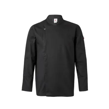 Jacheta de bucatar profesionala cu maneci lungi 405204 Velilla-Black-00-46
