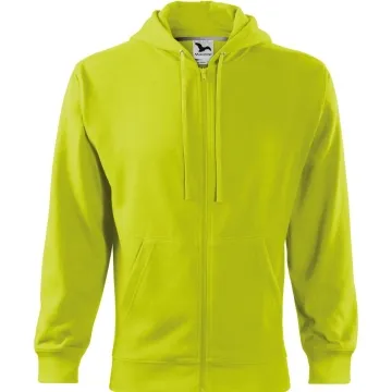 Hanorac barbati Trendy Zipper 410 Malfini-Lime-62-S