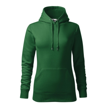 Hanorac dama Cape 414 Malfini -Verde sticla-06-XS